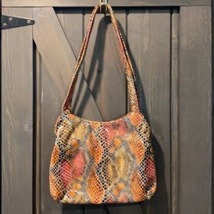 MAXX New York Snakeskin Print Purse